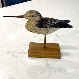 Vintage, 1993 Greg DeGeer, signed, hand carved and painted, wooden waterfowl
